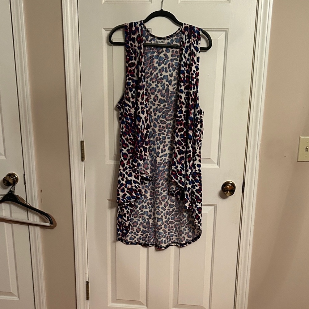 Leopard Print Women's Vest